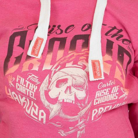 Yakuza Premium Damen-Hoody 2540 pink