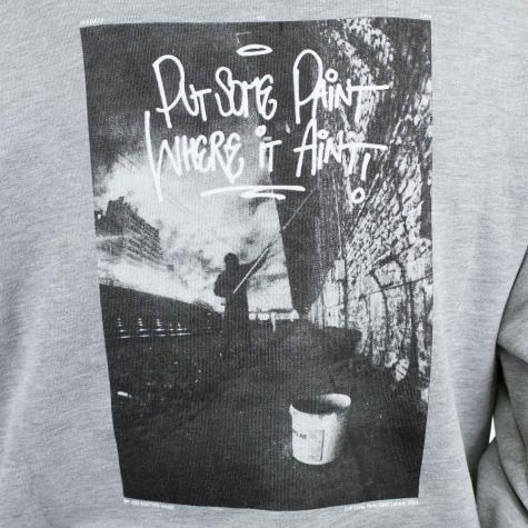 Iriedaily Hoody Put Paint grau meliert 