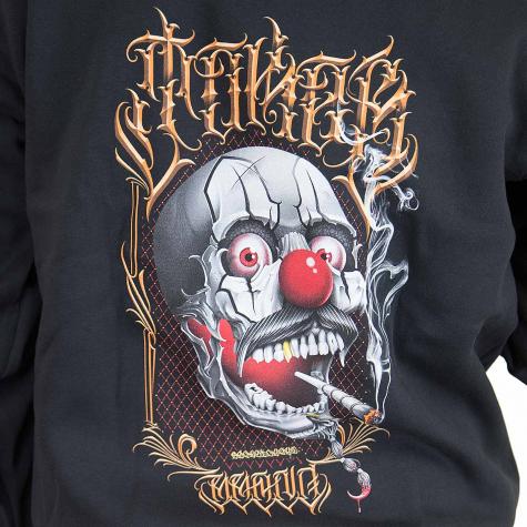 Joker Brand Zip-Hoody Skull schwarz 