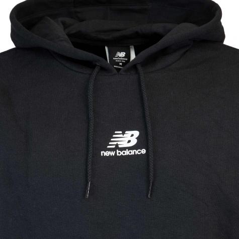 Hoody New Balance Essentials Stack Pack schwarz 