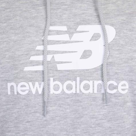 Hoody New Balance Essentials Logo Crew athletic grey 