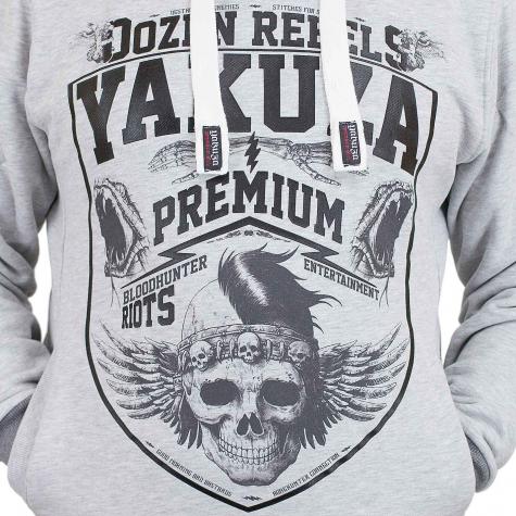Yakuza Premium Hoody 2422 hellgrau 