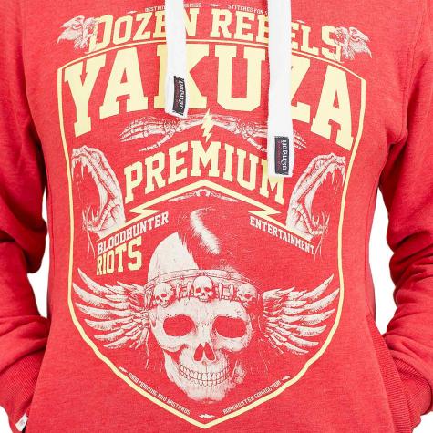 Yakuza Premium Hoody 2422 rot 