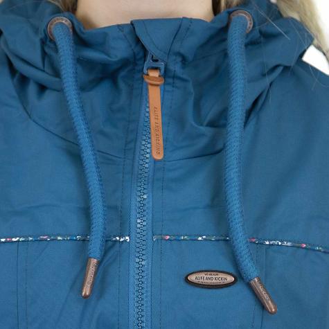 Alife & Kickin Damen Übergangsjacke Charlotte B Coat blau 
