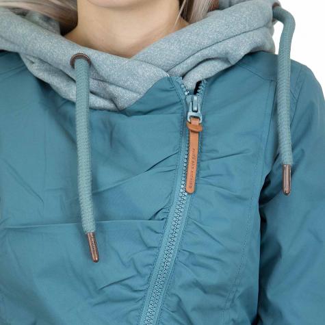 Alife & Kickin Damen Übergangsjacke Girls Kiddo türkis