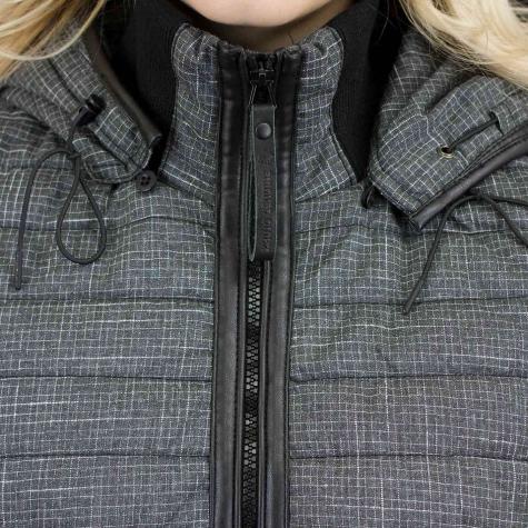 Khujo Damen Jacke Midd grau 