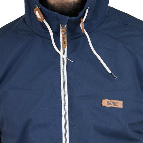 Mazine Übergangsjacke Campus Classic dunkelblau/gelb