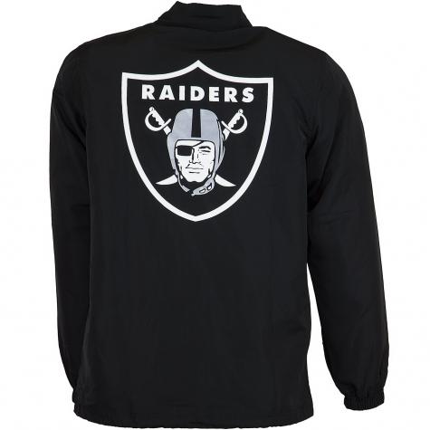 New Era Jacke Team Apparel NFL Coaches Oakland Raiders schwarz 