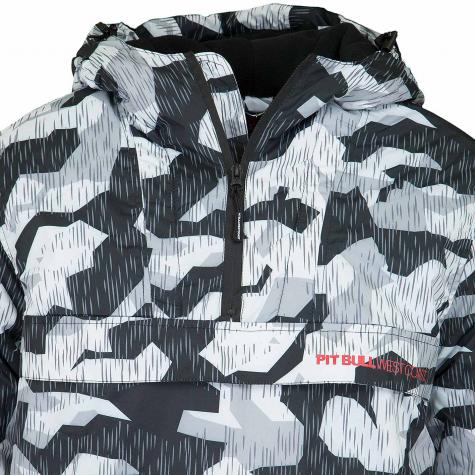 Pitbull Winterjacke Pershing Winter camo winter weiß/grau 