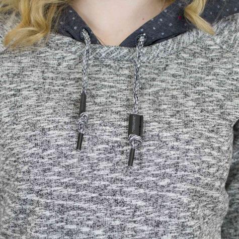 Ragwear Kleid Bess schwarz meliert 