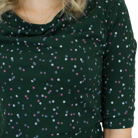 Ragwear Kleid Tanya Organic dunkelgrün 