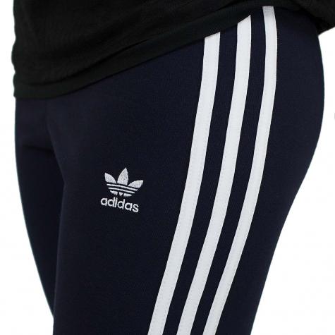 Adidas Leggings 3 Stripes dunkelblau/weiß 