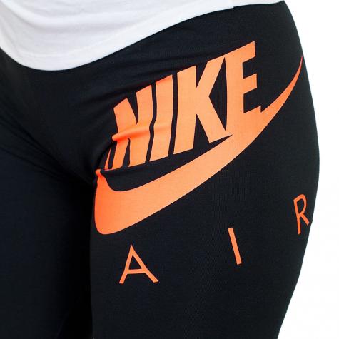 Nike Leggings Air schwarz/orange 