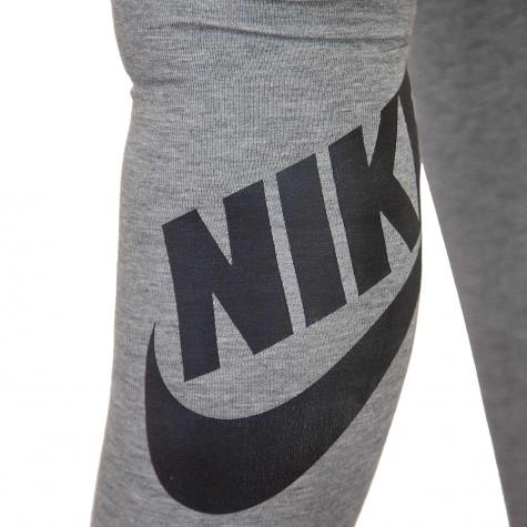 Nike Leggings Leg-A-See grau/schwarz 