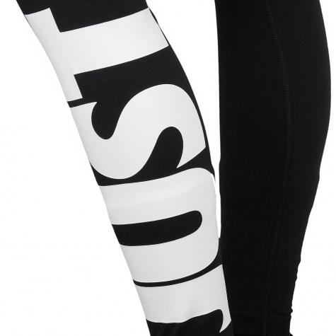 Nike Leggings Leg-A-See High Waist schwarz/weiß 