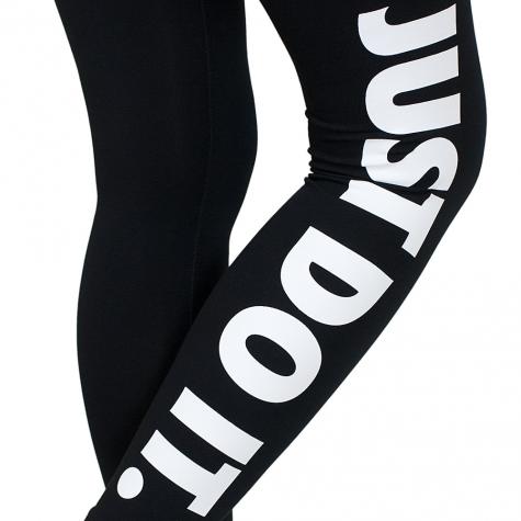 Nike Leggings Leg-A-See Just Do It schwarz/weiß 