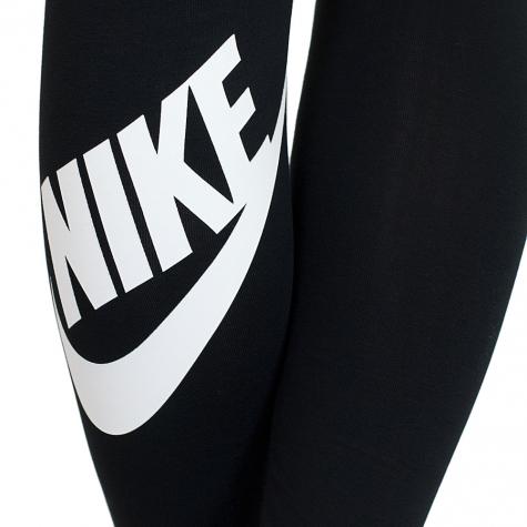 Nike Leggings Leg-A-See Logo schwarz/weiß 
