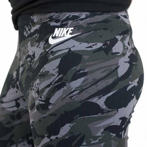 Nike Leggings Rock Garden schwarz/weiß 