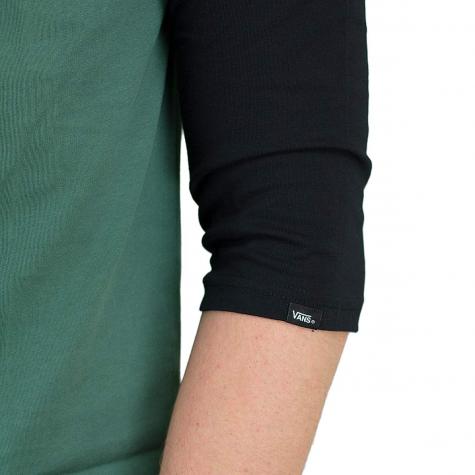 Vans Longshirt Classic Raglan grün/schwarz 