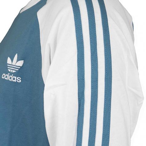 Adidas Originals Longsleeve 3-Stripes blau