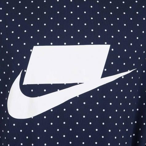 Nike Longsleeve Block Polka Dot dunkelblau/weiß 