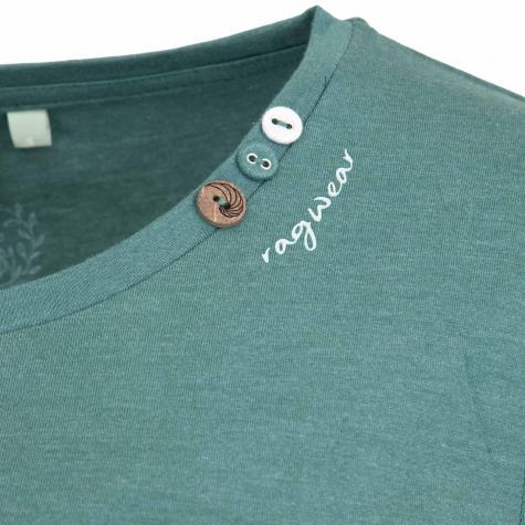 Longsleeve Ragwear Damen Florah A Organic Core pine green 