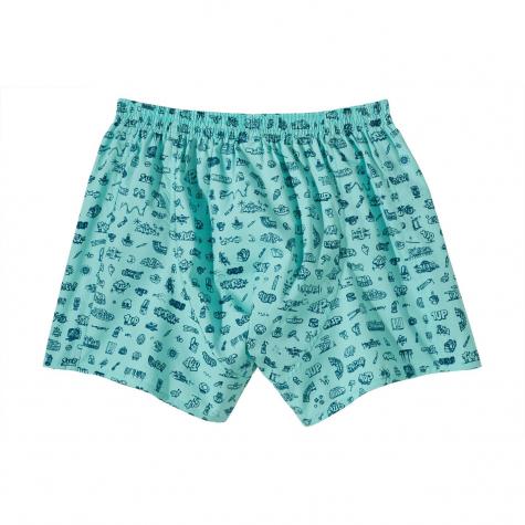 Lousy Livin Boxershorts 1UP Livin 2.0 türkis 