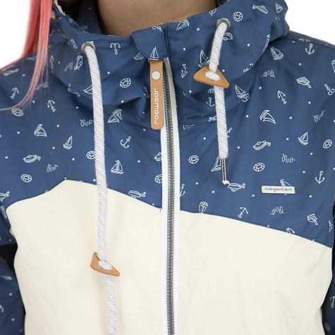 Ragwear Damen-Jacke Nuggie B denim blau