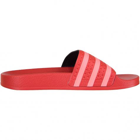 Adidas Originals Damen Badelatschen Adilette rot/pink 