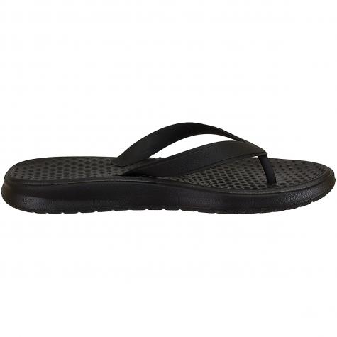 Nike Flip Flops Solay Thong schwarz/weiß 