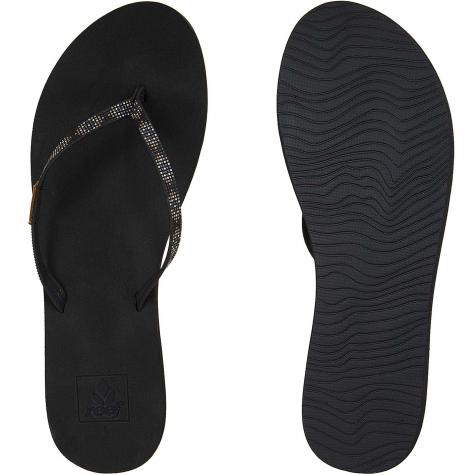 Reef Damen Flip Flop Slim Ginger Beads schwarz 
