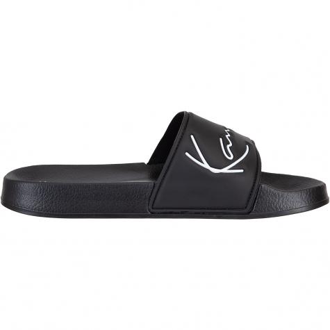Karl Kani Signature Pool Slides Badelatschen schwarz 