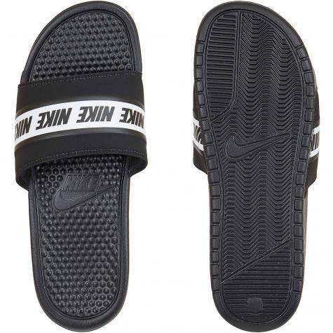 Nike Badelatschen Benassi schwarz/weiß 