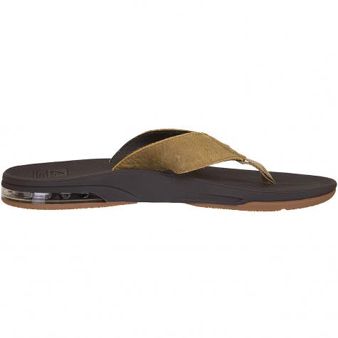 Reef Flip Flop Fanning Low Leather braun