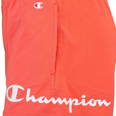 Champion Logo Damen Shorts rosa 