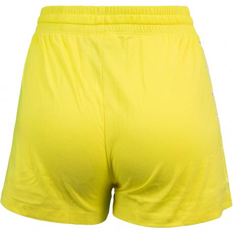 Champion Small Logo Damen Shorts gelb 