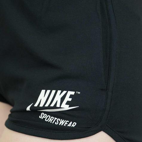 Nike Damen Shorts Archive Jersey schwarz/weiß 