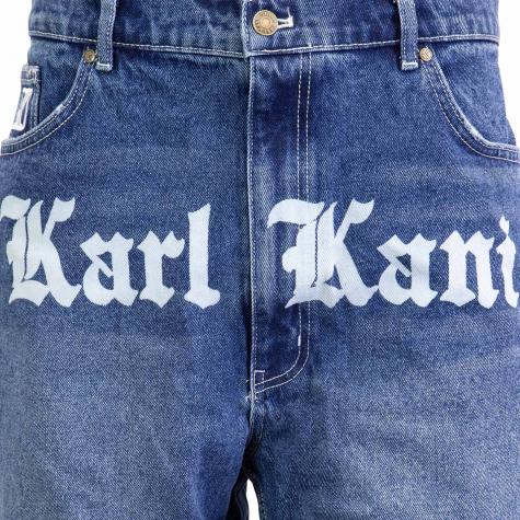 Short Kani OG Old English indigo blue 