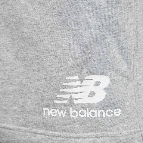 New Balance Shorts Essentials Stacked grau 