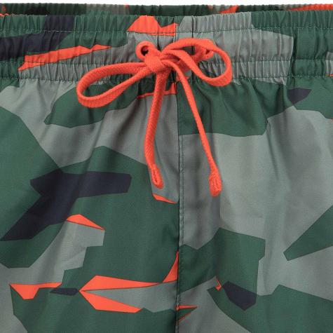 Nike Shorts CE Camo Woven grün/orange