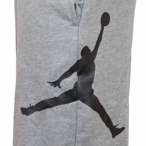 Nike Shorts Jordan Jumpman Logo Fleece grau/schwarz 