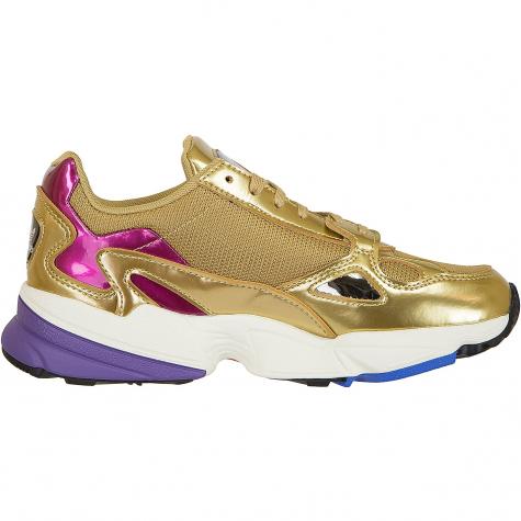 Adidas Originals Damen Sneaker Falcon gold/weiß 