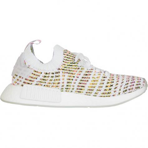 Adidas Originals Damen Sneaker NMD R1 STLT Primeknit weiß/gelb/pink 