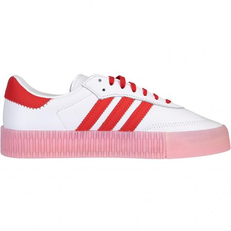 Adidas Sambarose Damen Sneaker Schuhe weiß/rot 