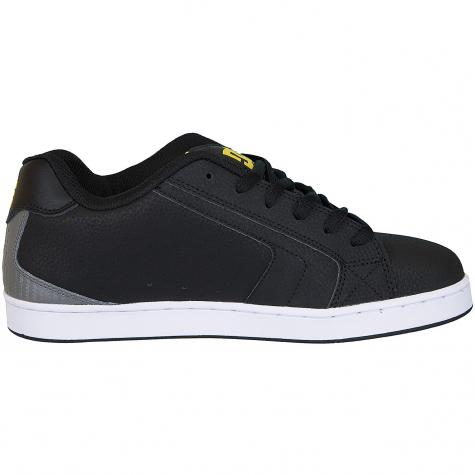 DC Shoes Sneaker Net schwarz/gold 