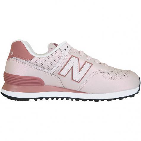 New Balance Damen Sneaker 574 Synthetik/Leder rosa 
