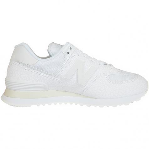 New Balance Damen Sneaker 574 Synthetik/Textil weiß 