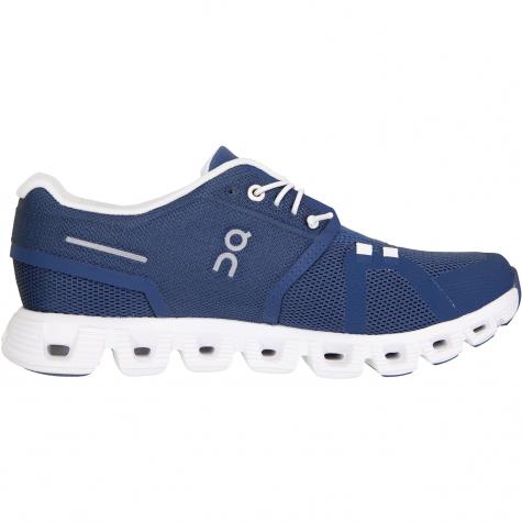 ON Running Cloud 5 Damen Sneaker denim/white 