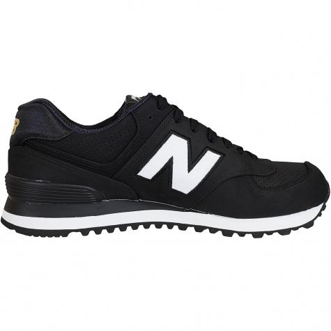 New Balance Sneaker ML574 D Textil/Synthetik schwarz 