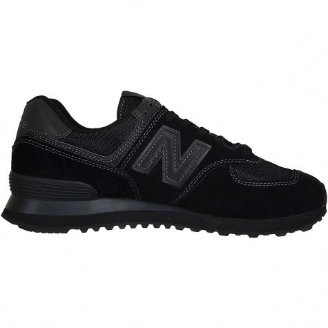 New Balance Sneaker 574 Leder/Mesh/Synthetik schwarz 